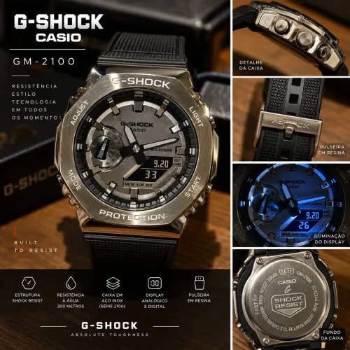 CASIO G-SHOCK GM-2100 ? METAL COVERED