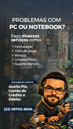 Assistência Técnica em Informática | Formatação, Upgrade, Montagem e Manutenção de PC
