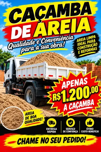 Caçamba de Areia
