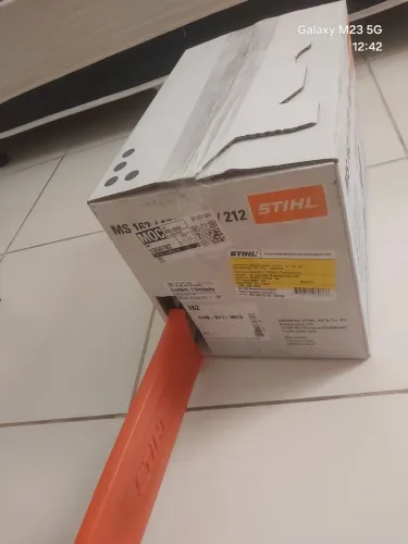 Motosserra Sthil nova na caixa.Comprada na Campeza Montes Claros. Preço de oportunidade.