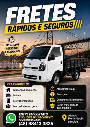 Fretes rápidos - Carretos - Viagens