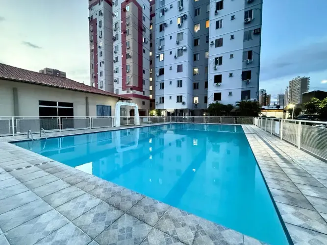 VENDO APTO ED NORTE BRASILEIR 64m² COM 3/4 SENDO 1 SUÍTE E 1 VG EM SÃO BRAS