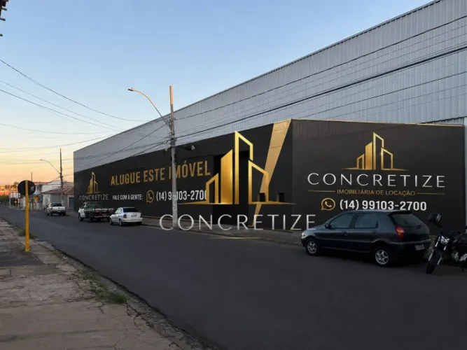 Galpão para aluguel com 200 m² em Vila Lemos, Bauru - SP