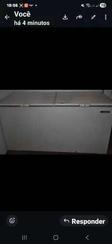 Frezer metalfrio 550lt