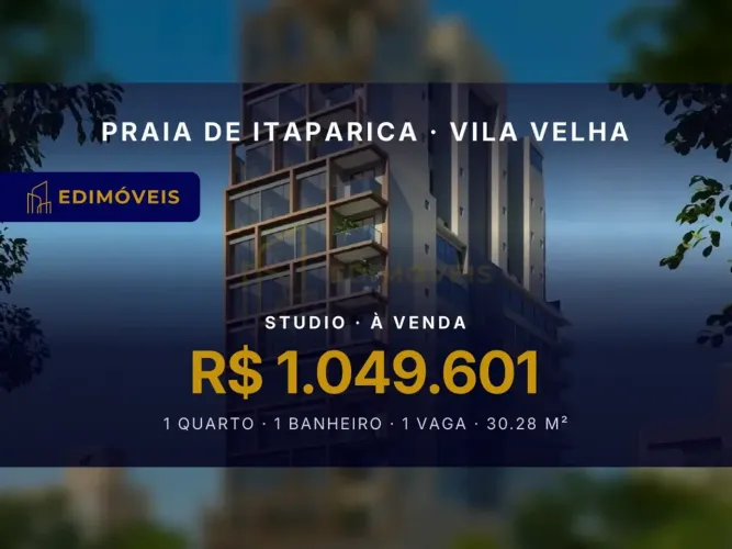 Praia de Itaparica: Studio cobertura com 1 quarto, ideal para locação
