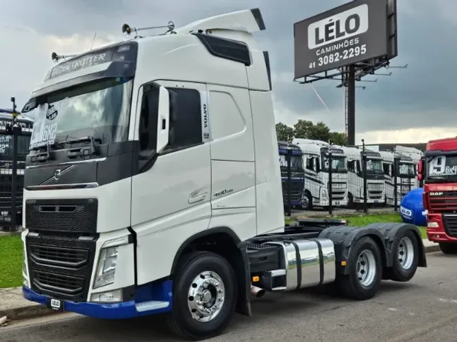 Volvo FH 460 6x2 Globetrotter Ano 21 Euro 5 Automático Plano Ouro Baixo km