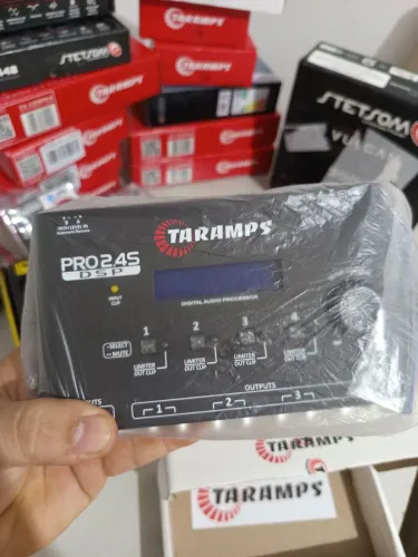 Processador de áudio Taramps 2.4s