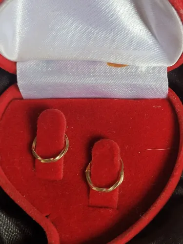 Brinco de ouro 18k