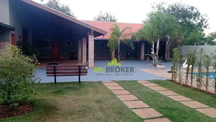 Chácara com 3 dormitórios à venda, 1000 m² por R$ 700.000,00 - Estância São Judas Tadeu (Z