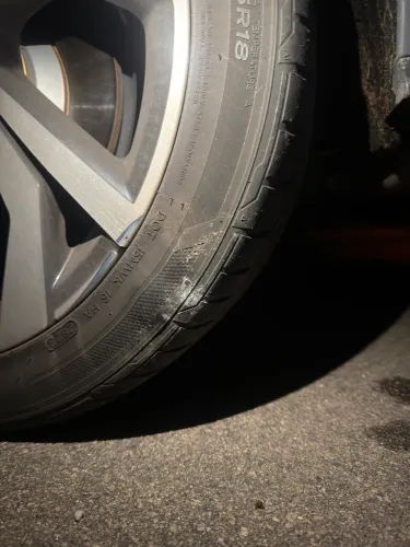 Pneu usado pequena bolha 225/45 R19 Hankook Ventus S1 Evo3