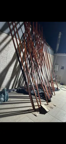 Treliças envernizadas