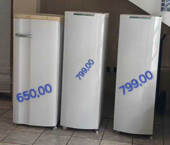 Geladeiras usadas em Caruaru