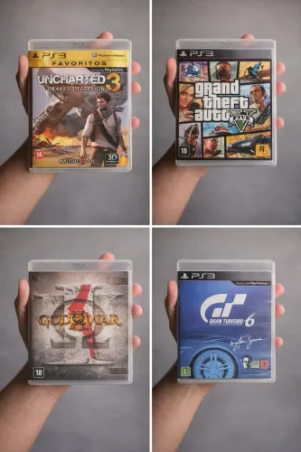 Lote jogos PS3 em ótimo estado - clássicos imperdíveis