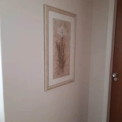 Quadro flor branca