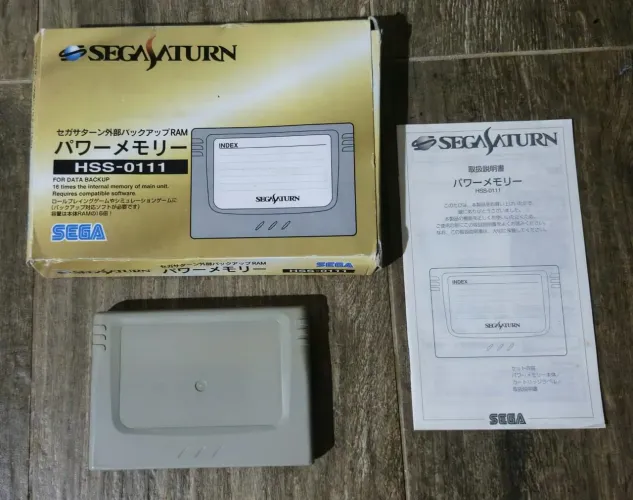 CARTUCHO DE MEMORIA SEGA SATURN ORIGINAL