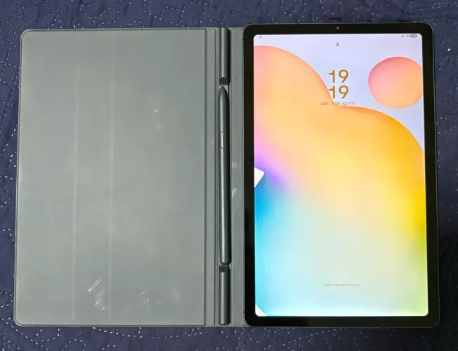 Tablet Samsung Galaxy Tab S6 Lite com Caneta 64GB 4GB RAM Android 14 Exynos 1280 Wi-Fi