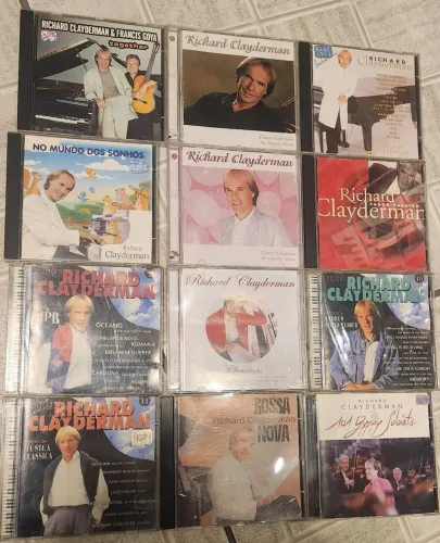 Coleção CDs RICHARD CLAYDERMAN