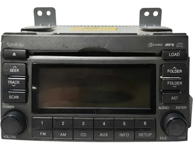 Display Radio Hyundai Azera 2008 2009 2010 Preto