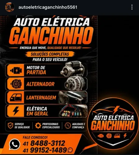 Auto elétrica ganchinho