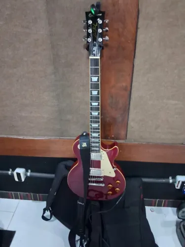 Linda Guitarra Epiphone Les Paul com case original