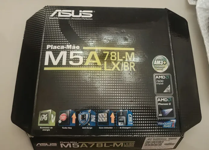 M5a78l-m Lx/br + Processador Fx6300 + 8gb De Memória