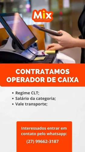 Vaga de Atendente