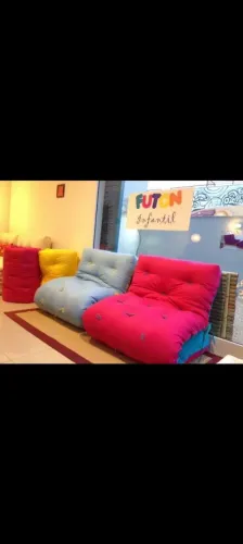 Sofá Cama Futon solteiro modelo ORIENTAL todas as cores disponíveis.