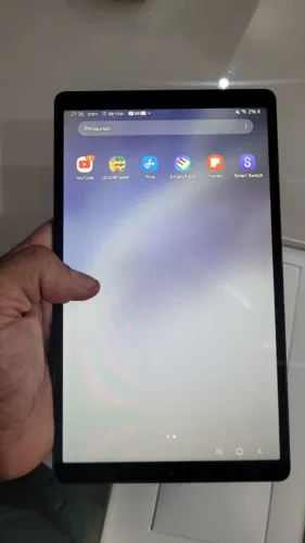 Galaxy Tab A7 Lite SM-T220 Semi-novo - 32GB Grafite Perfeito Estado + Brindes