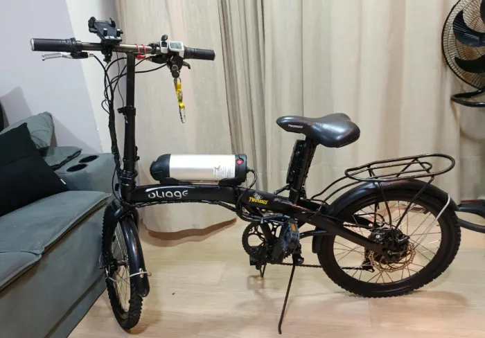 Bicicleta Elétrica Dobrável Two Dogs Pliage ? Bateria Nova