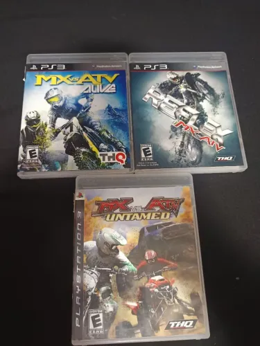 Coleção Jogos MX VS ATV PS3