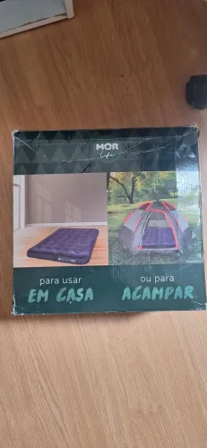 Colchão Inflável Mor - Novo, nunca usado
