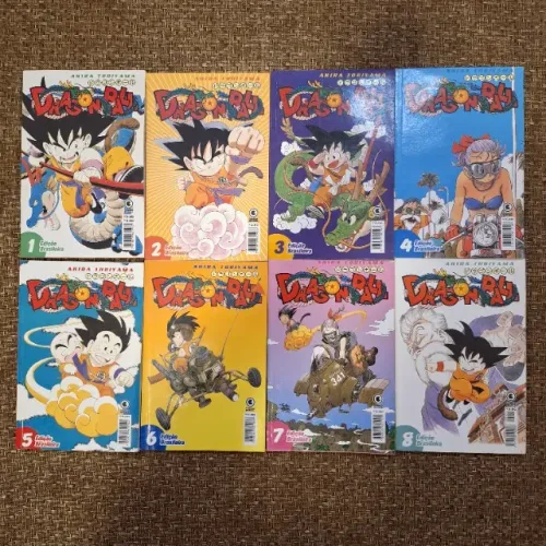 Coleção Completa Mangás Dragon Ball Editora Conrad Anos 2000