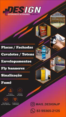 Fachadas, placas, flybanners, cavaletes...