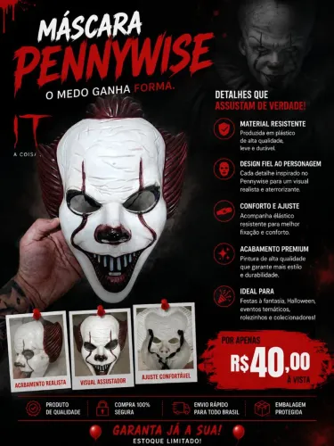Penny wise máscara 