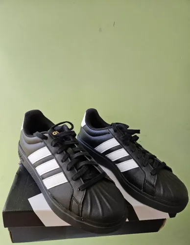 Tênis Adidas StreetTalk Preto/Branco - Original (Novo, Tam 40)