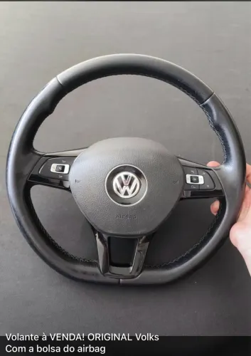 Volante T-Cross c/ bolsa e comandos