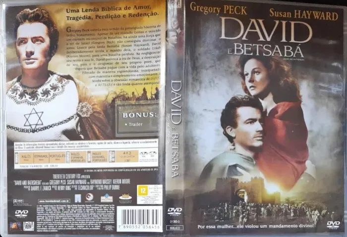 Dvd Original David e Betsabá