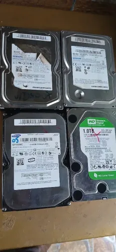kit 4 hds para aproveitar peças (sucata)