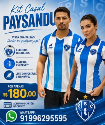 Kit Casal Paysandu