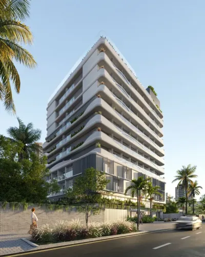 Studio Cabo Branco C/19,25m² 01 Quarto, 01 WC social, Cozinha, 01 Vaga Rotativa !!!