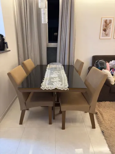 Vendo mesa e sofá