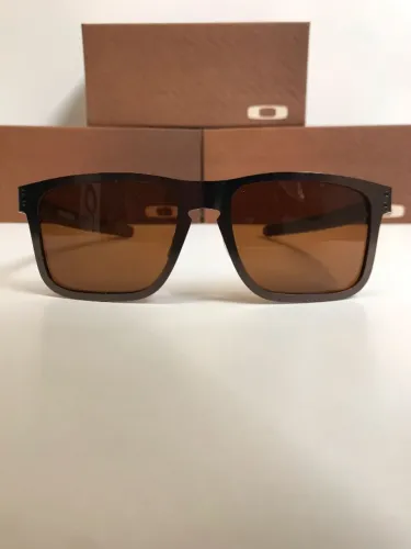 Óculos de sol Holbrook metal brown lentes polarizadas