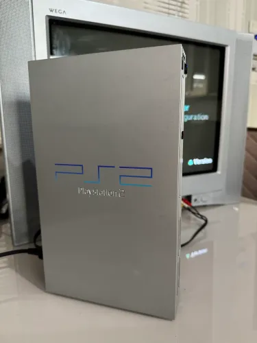 Ps2 FAT prata 