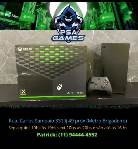 Xbox Séries X 1 terá com entrada de CD
