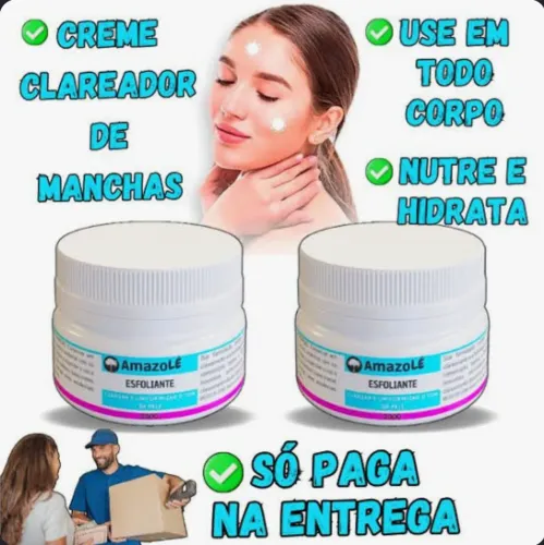 Creme clareador NOVO