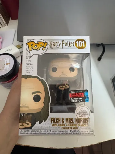 Funko POP! Filch & Mrs. Norris