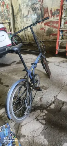 Vendo bicicleta dobrável ou troco por  outra