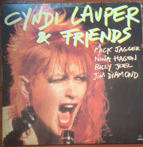 Disco vinil Cyndi Lauper "Cyndi Lauper & Friends"