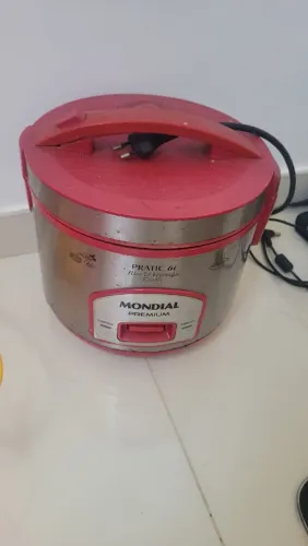 panela de arroz usada