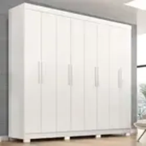 Guarda Roupa 8 Portas 4 Gavetas Entrega Rápida